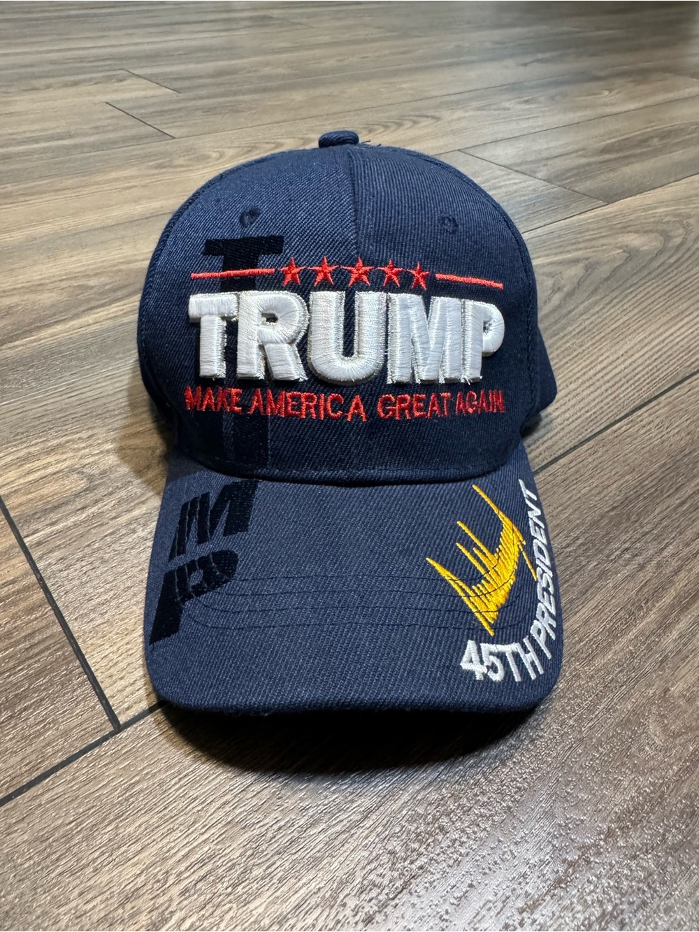 TRUMP Make America Great Again Embroidered Navy Baseball Cap